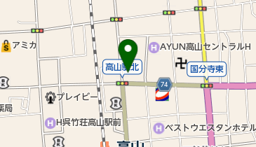 松喜うしの地図画像