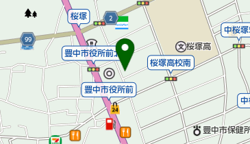 鉄板ダイニング 桜亭の地図画像