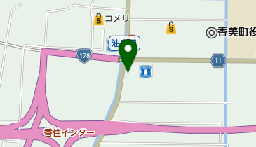 鉄板焼 かわ田の地図画像