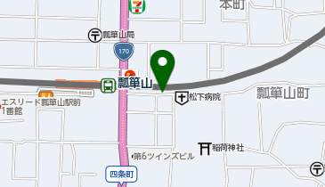 おばんざい絆の地図画像