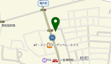 韓国料理いぶしの地図画像