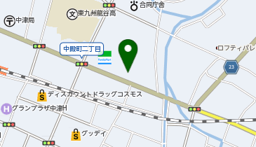 本格炭火焼 月鶏の地図画像