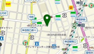 CRAFT倶楽部 神田店の地図画像