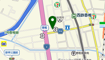 鉄板焼 ROU FUKUOKAの地図画像