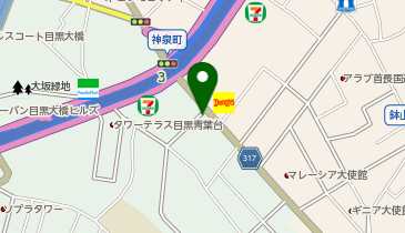 肉バル フリースタイル 渋谷神泉店の地図画像