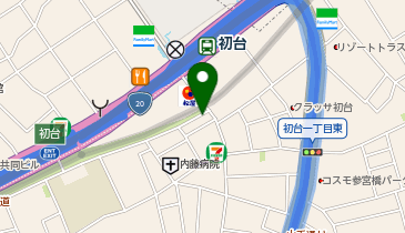 NO MENUの地図画像