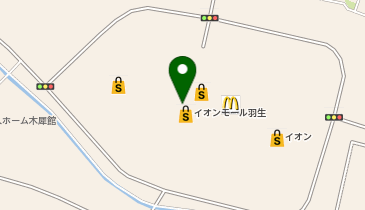 舎鈴 羽生イオンモールの地図画像