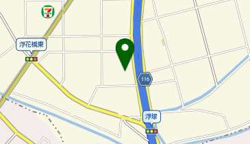 美膳楼の地図画像