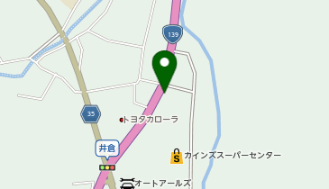 坦彩房の地図画像