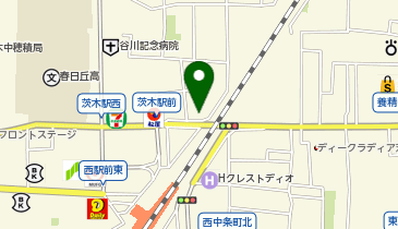 Bar あちゅの地図画像