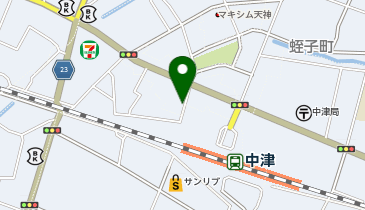 串焼 マルイチの地図画像