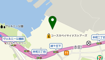 韓国家庭料理 チェゴヤ コースカベイサイドストアーズ店の地図画像