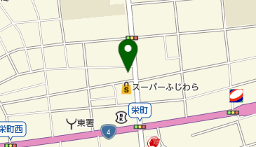 手打そば 美の竹の地図画像