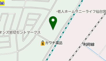 マハロダイニング 岩切店の地図画像