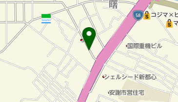 お食事の店ことぶきの地図画像