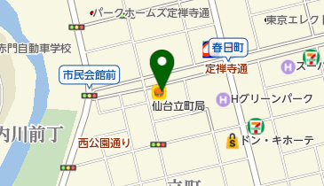 喫茶去 扉の地図画像