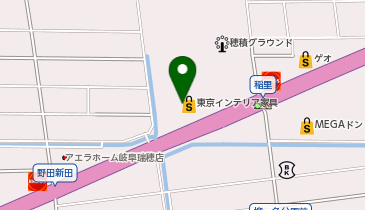 MOA cafe 岐阜瑞穂店の地図画像