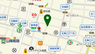 豆富一番屋の地図画像