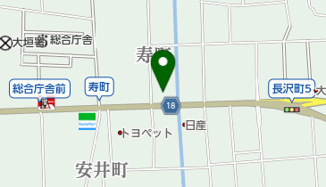 小木曽製粉所 大垣店の地図画像