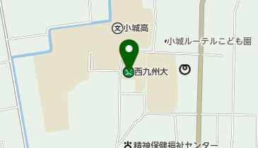 西九州大学小城キャンパス 学生食堂の地図画像
