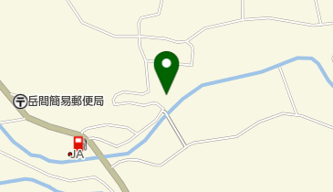 岳間の間の地図画像