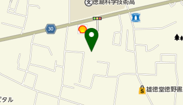 AWANOWA カフェの地図画像