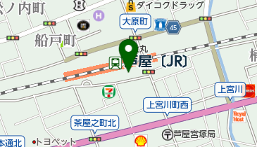 さち福や Cafe モンテメール芦屋店の地図画像