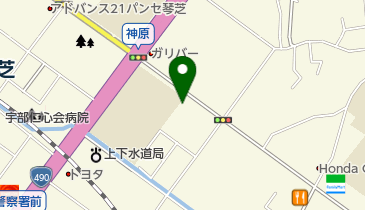 中華食堂 遊々亭の地図画像