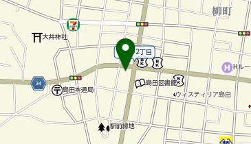 御料理 かねた 北店の地図画像