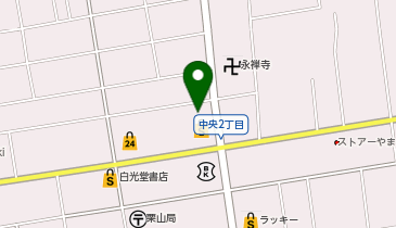 そば処 井むら 栗山店の地図画像