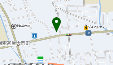 MAHA CURRY 嵯峨嵐山の地図画像