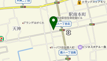 酒肴 吉井の地図画像
