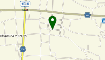 天神餃子の地図画像