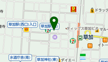 しなの珈琲店の地図画像