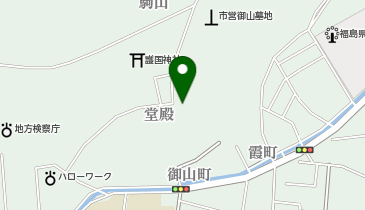 牛かつ 牛若丸の地図画像