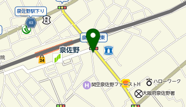 ジャパニーズダイニング 小はれの地図画像