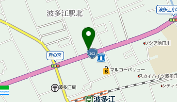 ウエスト 波多江店の地図画像