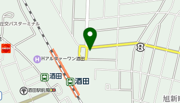 炭火焼豚 一豚の地図画像