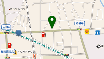 Blue Cafeの地図画像