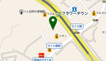 ベーカリー&カフェ サンポッポの地図画像