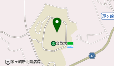 文教大学 湘南キャンパス学生食堂の地図画像