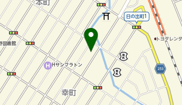 シモゾノ珈琲の地図画像