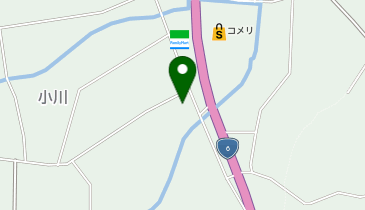 韓国家庭料理ソウルの地図画像