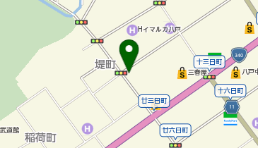ビストロknotの地図画像