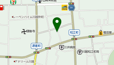 ルンビニ食堂の地図画像