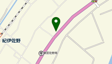 うどん田奈加の地図画像