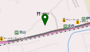 ごはん家レストパークの地図画像