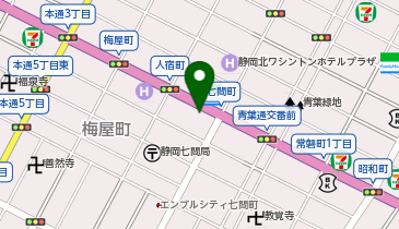酒菜 ことぶきの地図画像