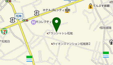 串焼き まるちゃんの地図画像