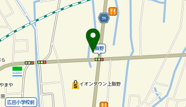 からやま 富山飯野店の地図画像